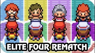 Pokémon FireRed & LeafGreen - All Elite Four Rematch (HQ)