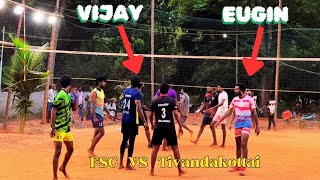 FSC VS Tivandakottai🔥Ammandivilai Match 🎉 | Kanyakumari | #volleyball #tamilnaduvolleyball