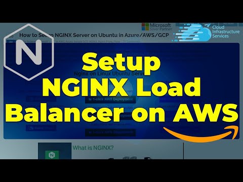 How to Install/Setup Nginx Load Balancer on AWS (2Min Setup) Load Balancer for Servers, Applications