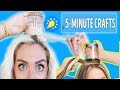 Trying Hacks from 5-Minute Crafts 25 COOL HAIRSTYLES TO MAKE (UNDER A MINUTE)