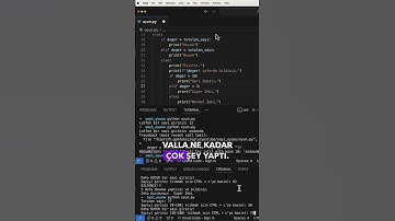 Python Dersleri : Try - Except