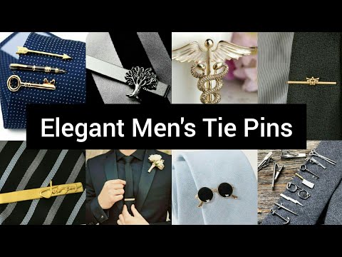 Trending Men's Tie Pin designs|| Descent Tie pins for boys and