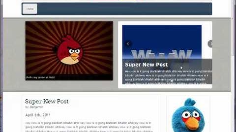 Rotating Text and Images in WordPress