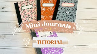 Cottage Journals ☆✧ BEGINNER TUTORIAL ☆✧ Mini Composition Books