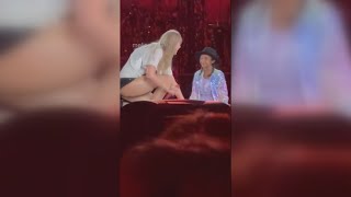 VIDEO | Taylor Swift hugs Kobe and Vanessa Bryant's daughter Bianka at concert; gives her a hat