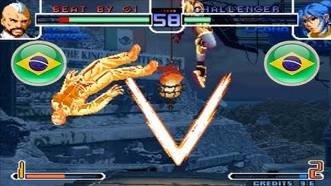 KOF 2002 - kbecinha VS. Shagami