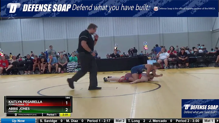 Mat 12 144 Kaitlyn Pegarella Pennsylvania Vs Abbie...