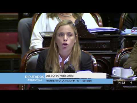 Diputada Soria María Emilia - Sesión 19-04-2017