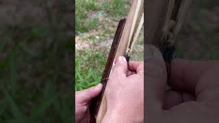 Handcraft a Bamboo Slingshot # Craft Idea # DIY # Simple Trigger