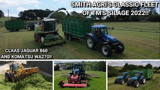 Smith Agri Contracts SILAGE 2022 in Clonakilty West Cork!! ~ Fleet of TM's and Claas Jaguar 860!