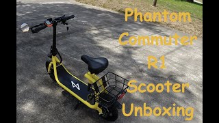 Phantom Commuter R1 Scooter Unboxing & First Ride
