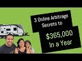3 Online Arbitrage Secrets To $356,000 In a Year