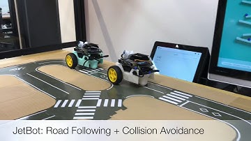 JetBot: Road Following + Collision Avoidance