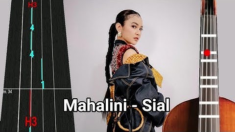Mahalini - Sial (tutorial tab biola)