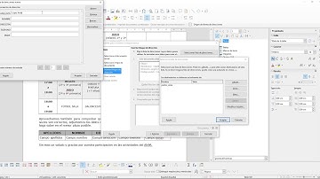 Combinar correspondencia en LibreOffice Writer