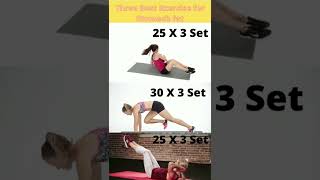 Three Best Exercise for Stomach fat || daily home fit || fit at home || Shorts