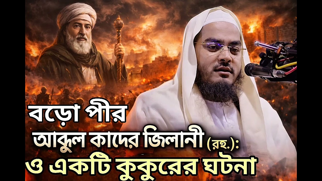 হযরত আব্দুল কাদের জিলানী রাহমাতুল্লাহি আলাইহি একটি কুকুরের আজব ঘটনা!!হাফিজুর রহমান সিদ্দিক #foryou 