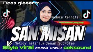 DJ SANMISAN - Adelia JEDAG JEDUG X SENAM SUBWOFER FULL BASS - LAGU MADURA TERBARU