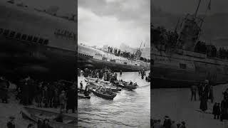 An unexpected turn when a stranded German submarine UB-118 washed ashore at Hastings in April 1919.🌊