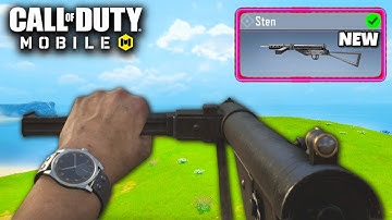 *NEW GUN* STEN is OVERPOWERED in COD MOBILE 🤯