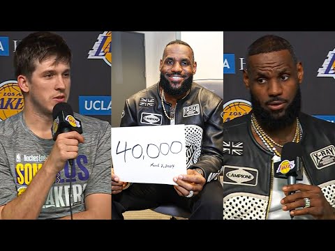 LeBron James & Lakers Speak On His HISTORIC 40,000-PT Milestone | March 2, 2024