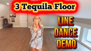 3 Tequila Floor Line Dance Demo