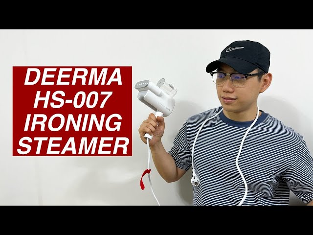 2023) HOW TO USE the DEERMA HS007 Garment Steamer Ironing | Foldable  Handheld Portable #deerma - YouTube