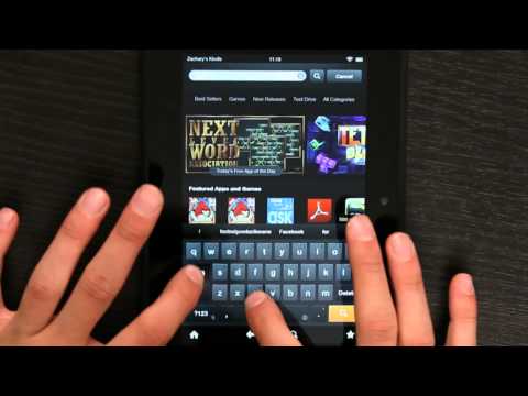 Adding a Facebook App to a Kindle 2 : Kindle 3