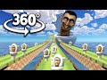 360° VR Skibidi Toilet IMPOSSIBLE Race!