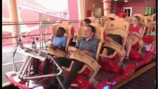 Jimmy and Kevin Hart Ride a Roller Coaster \\