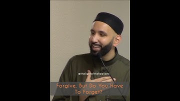 Forgive. But Do We Have To Forget? 🤔✋️ #shorts #youtubeshorts #islamicshorts