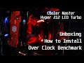 Cooler Master Hyper 212 LED Turbo Unboxing, Intel CPU Installation and OC Benchmark