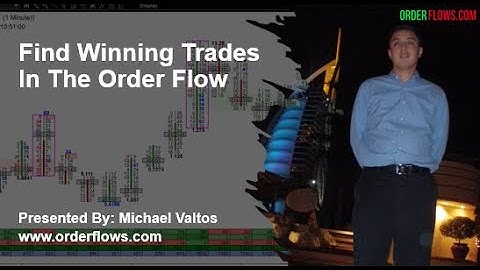 Find Winning Trades In The Order Flow  with Michael Valtos