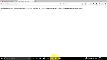 PHP Tutorial 10 - basic cookie set/unset