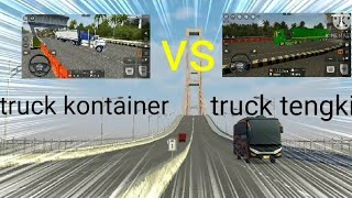 truck container vs truck tengki..gas poll tanjakan jembatan Suromadu screenshot 3