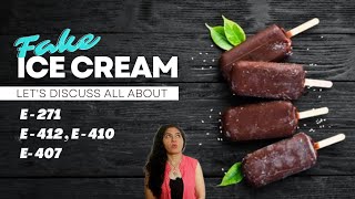 Ice Cream- Let's discuss stabilizers and emulsifier 471 in detail