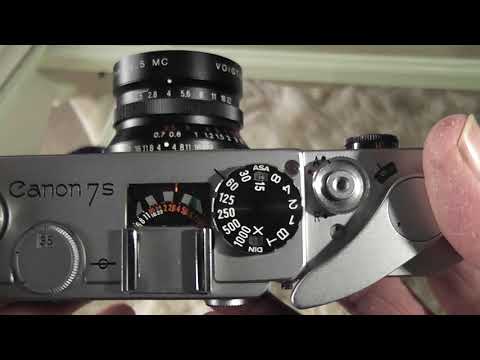 Canon 7s 35mm Rangefinder Review / Overview - YouTube
