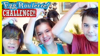 EGG RUSSIAN ROULETTE CHALLENGE!  |  KITTIESMAMA