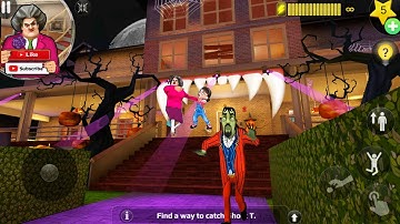 Scary Teacher 3D_New updater-New fun video everyday , gameplay walkthrough part 136 ( android, ios )