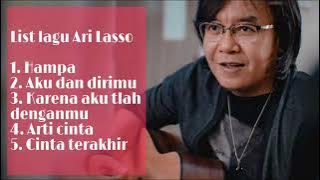 5 Lagu terbaik & terpopuler Ari Lasso