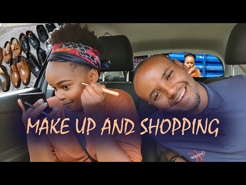 MAKE UP IN THE CAR CHALLENGE + SHOPPING AT EASTLEIGH