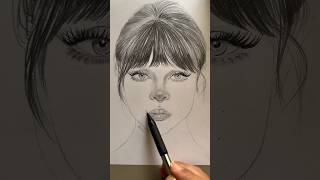 How to draw a portrait #shorst #portrait