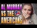 AMERICAN REACTS TO AL MURRAY | AL MURRAY VS AMERICANS | AMANDA RAE | AMERICAN IN ENGLAND