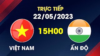 🔴 Trực Tiếp | Việt Nam - Ấn Độ | Đôi Công Kịch Tính, Bàn Thắng Đẹp Mắt