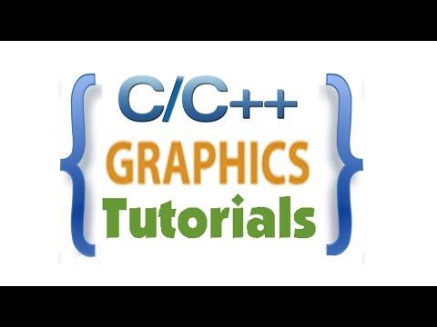 C++ Graphics Tutorials 7 -- ellipse() and fillellipse() Functions