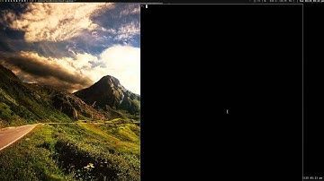 The xmonad TWM on Arch Linux