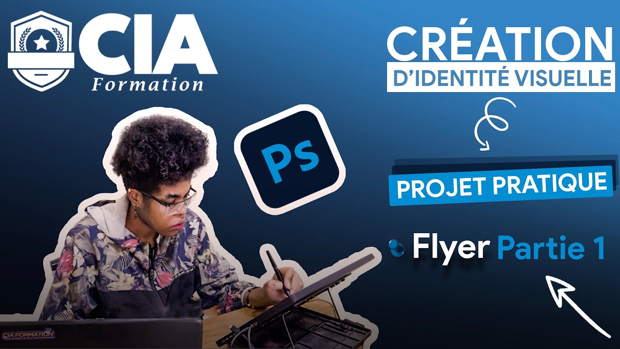 Création de Flyer avec Photoshop – Partie 1 | Identité Visuelle MOTIO MULTI SERVICE – Épisode 4