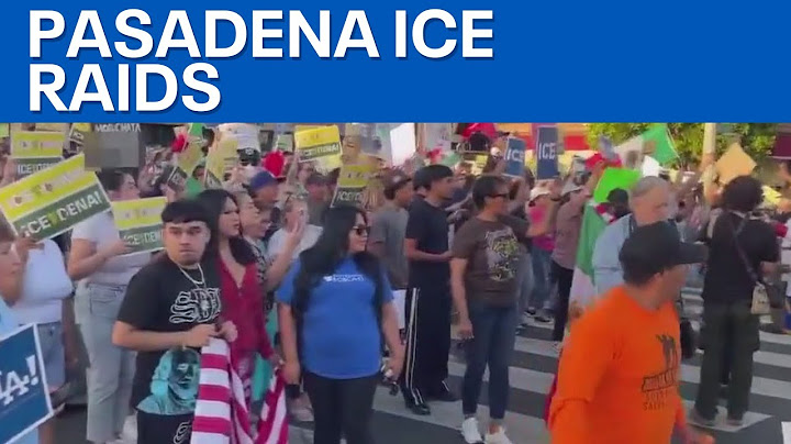 Protests after feds detain 6 in Pasadena  | FOX 11 LA