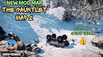 Testing My New Snowrunner Mod Map