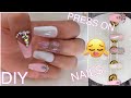 DIY PRESS ON NAILS| SPRING/ SUMMER DESIGN| Troubled Beauty